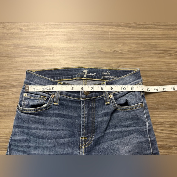 7 For All Mankind Ankle Jeans Size 24 - Picture 4 of 7